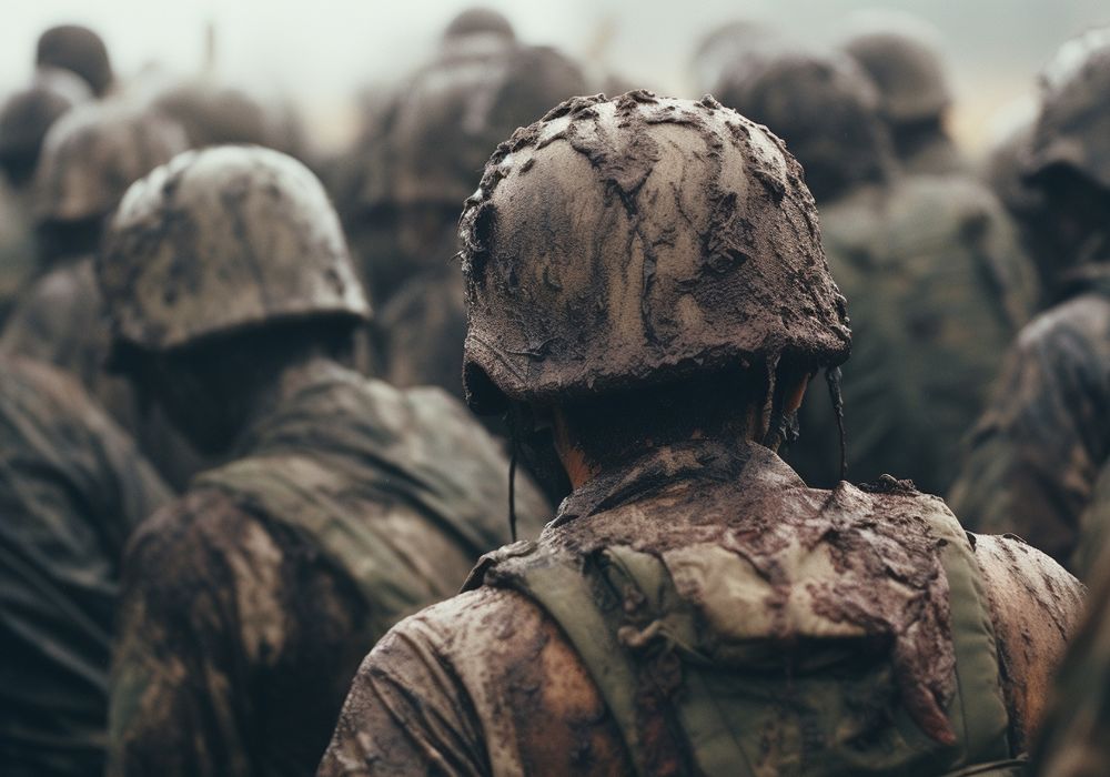 soldados indianos e africanos Segunda Guerra Mundial