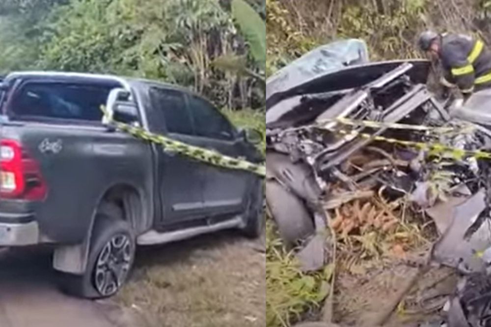 Acidente na BR-174 deixa um morto e feridos em Presidente Figueiredo; vídeo