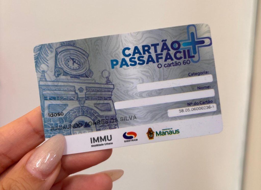 Cartão PassaFácil+ idosos Manaus