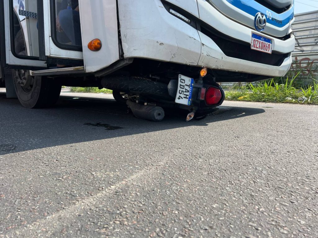 acidente motociclista Manoa Manaus