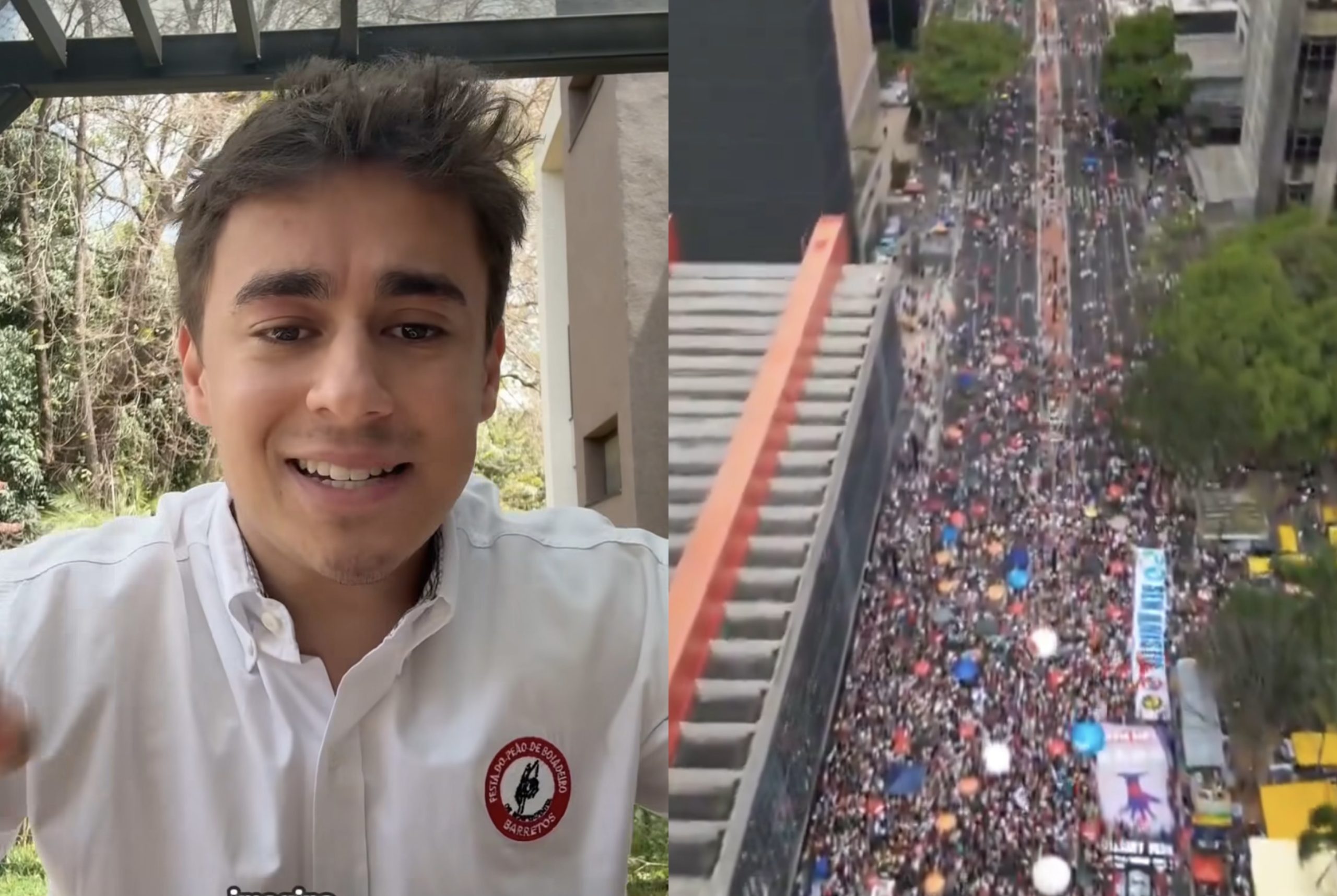 Nikolas Ferreira ironiza manifestação da esquerda contra PEC da ...