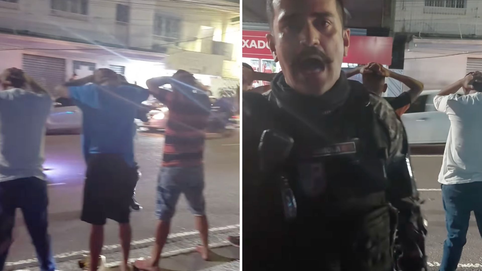 extorsão flanelinhas Manaus