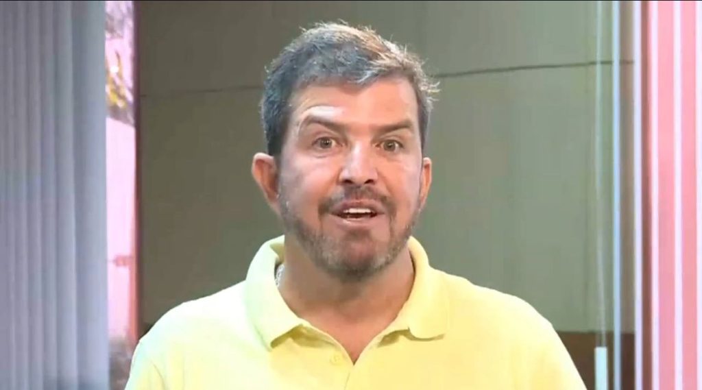 Robson sofre acidente faciais Amazonas