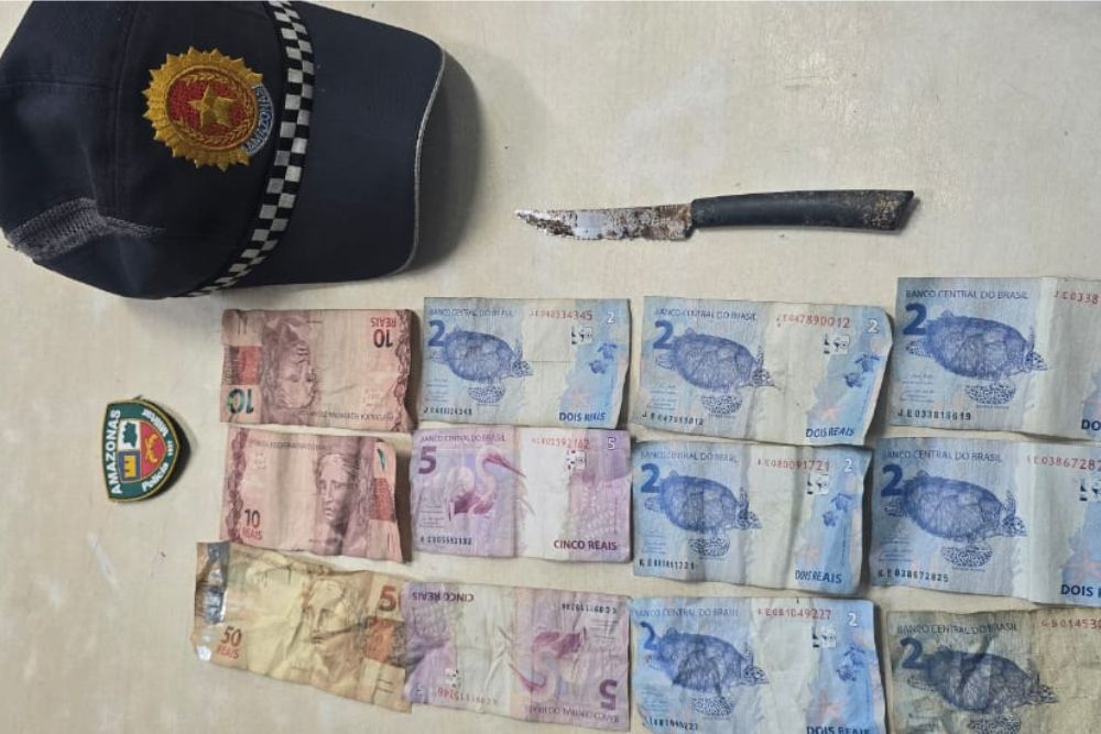 Trio é capturado após assaltos com faca em ônibus na zona leste de Manaus