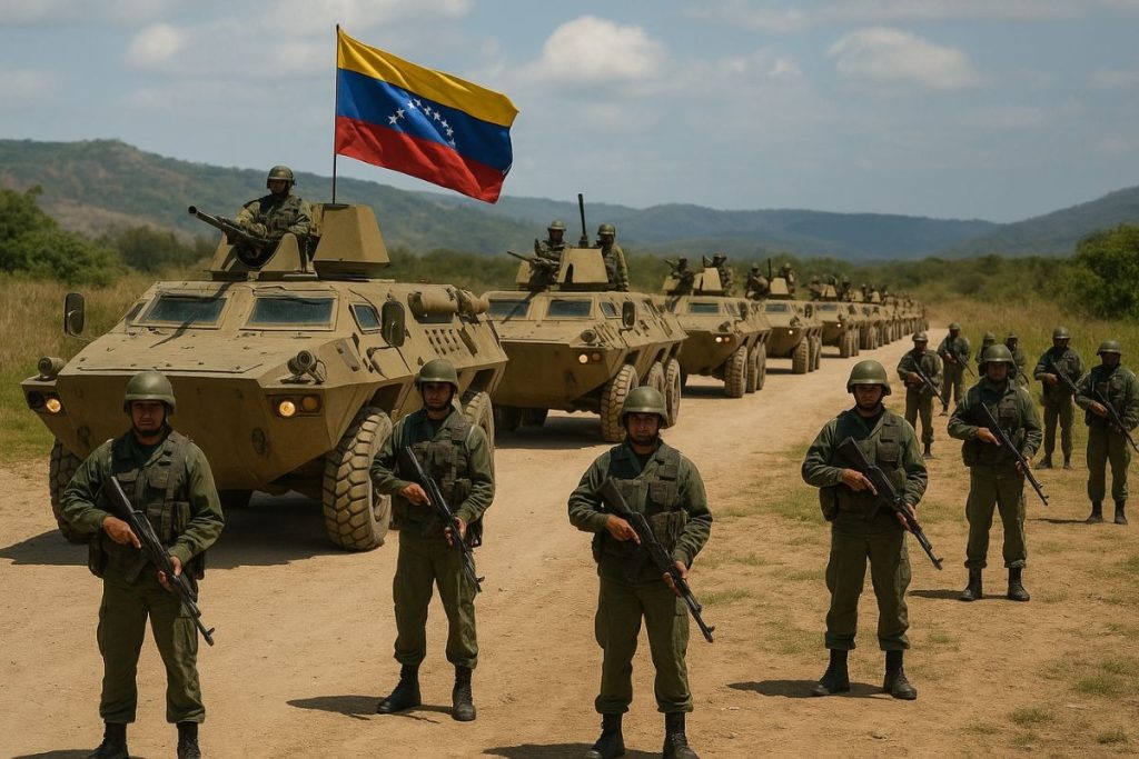 exercícios militares Venezuela Caribe EUA