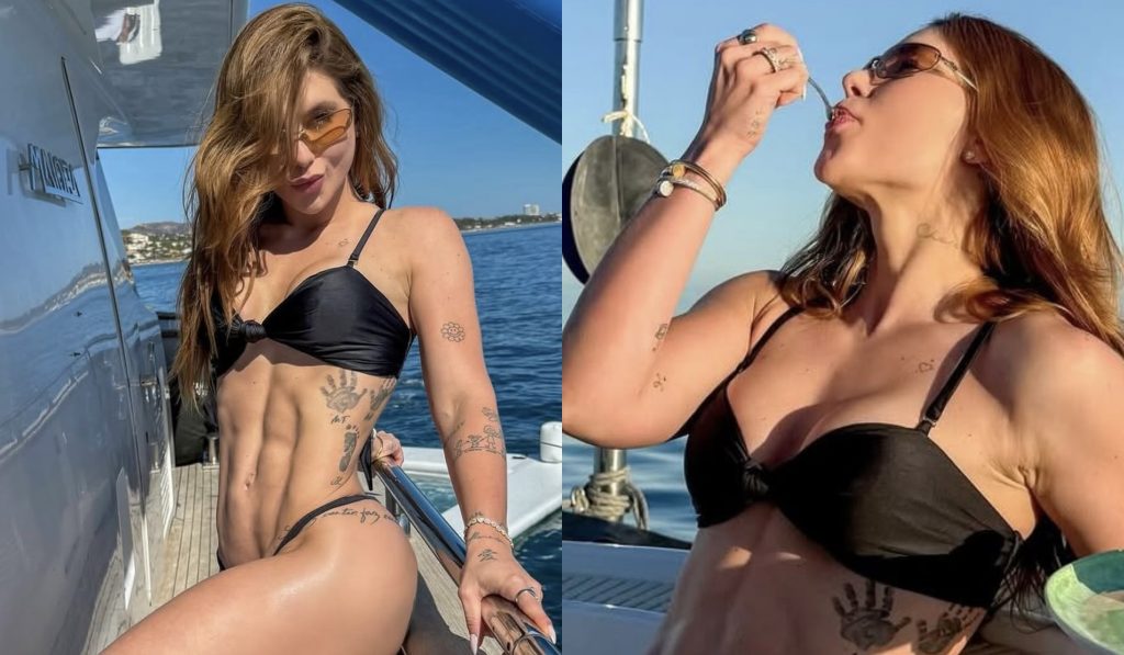 Virginia Fonseca posta álbum com fotos sensuais de biquíni em iate mas limita comentários em meio a rumores de affair com Vini Jr
