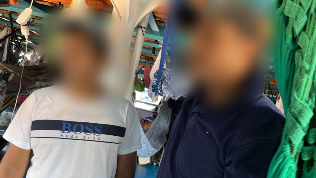 irmãos presos Manaus facada