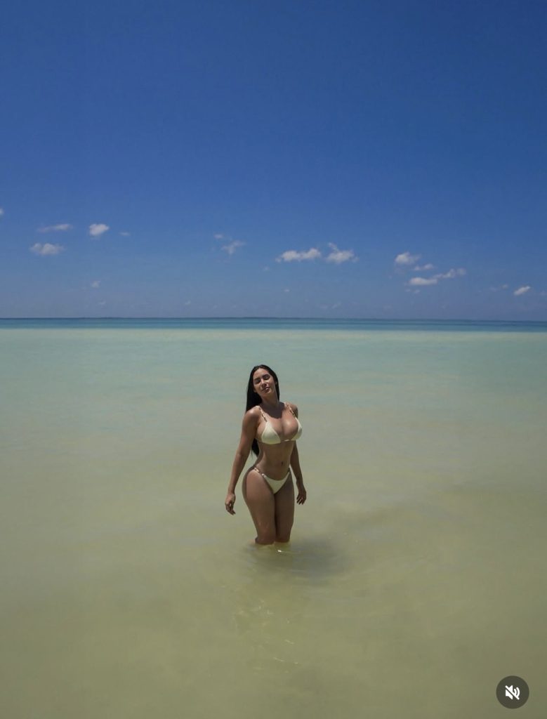 Isabelle Nogueira curte miniférias em ilha paradisíaca no México e encanta seguidores com fotos de biquíni: "gostosa"