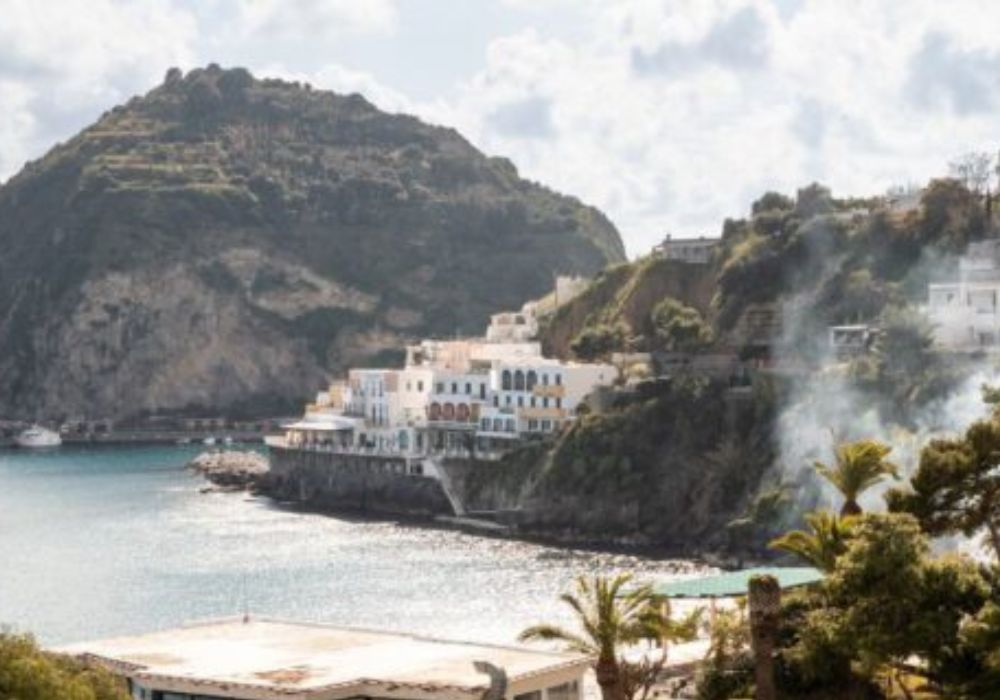 vulcão em Ischia