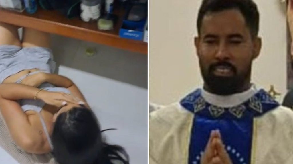 Diocese se manifesta após viralizar vídeo de padre flagrado com noiva de fiel em casa paroquial; assista