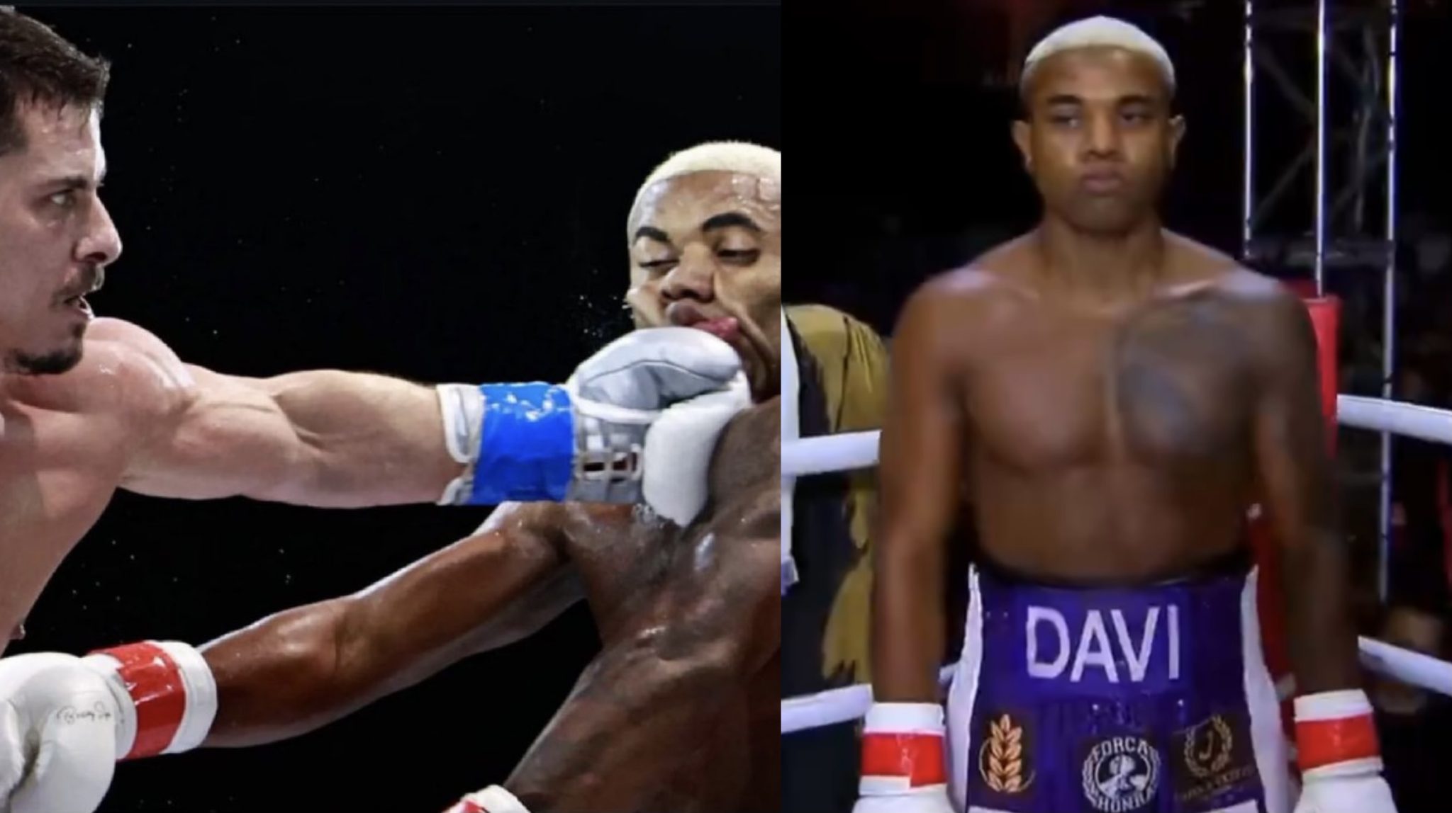 Davi Brito vira piada na web após perder luta para Sacha Bali e mostrar ...