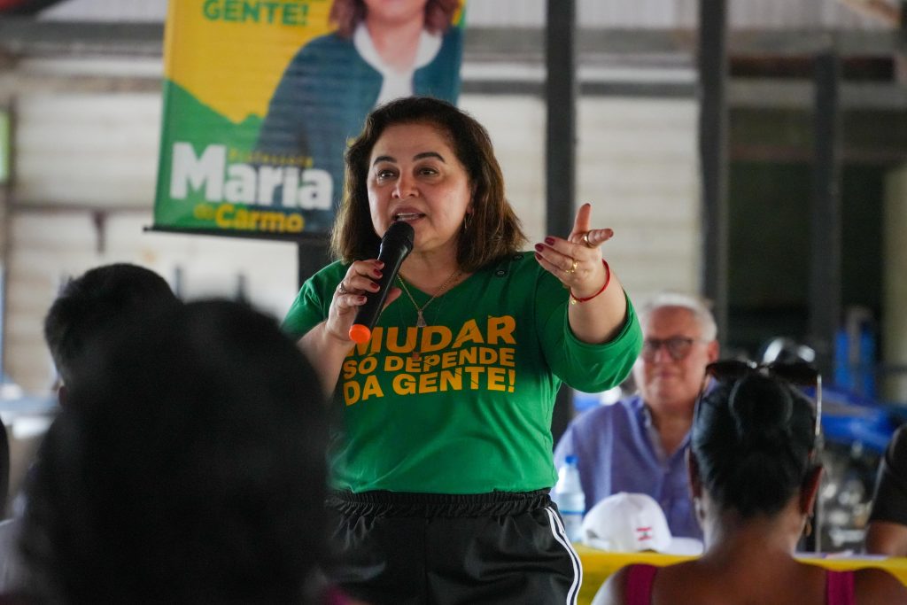 Professora Maria do Carmo cresce, e Omar Aziz perde pontos na disputa pelo governo do Amazonas, aponta pesquisa da Real Time