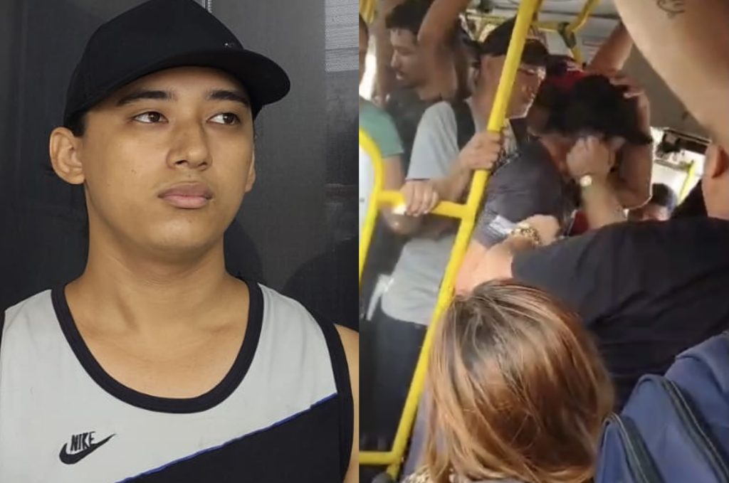 Homem denuncia falsa acusação de importunação sexual após apanhar e ser retirado de ônibus em Manaus