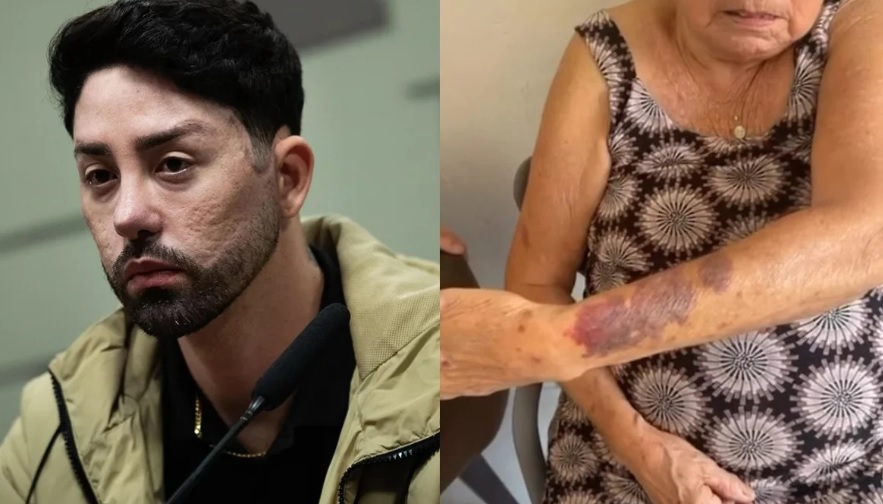 Rico Melquiades denuncia que tia sofreu tentativa de feminicídio do companheiro e relata agressão à avó