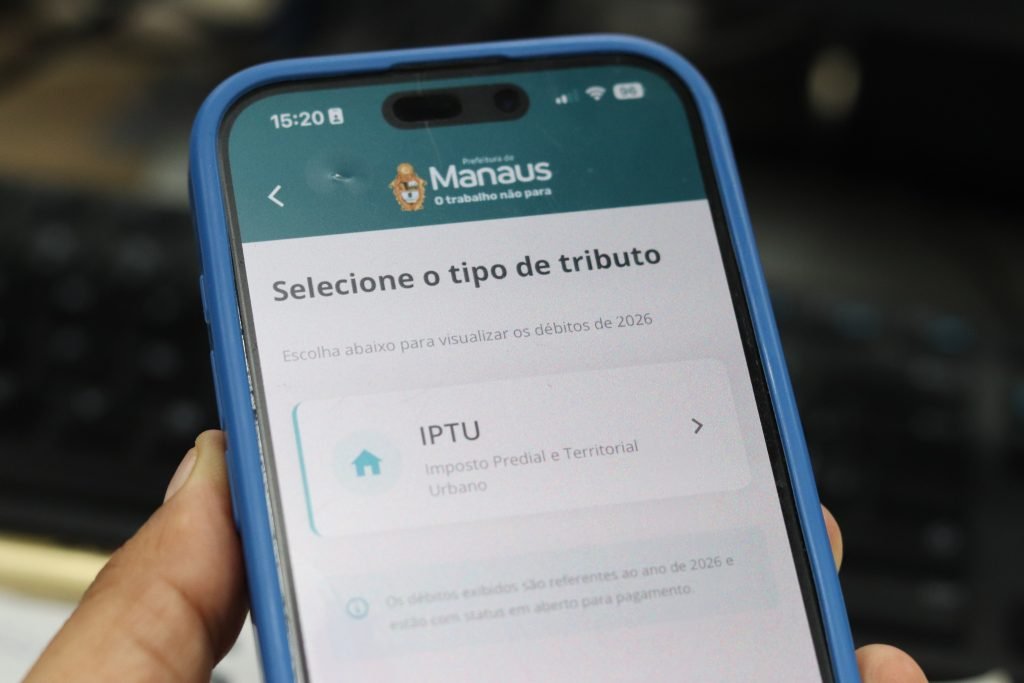 informações sobre iptu 2026 em manaus com pagamento digital