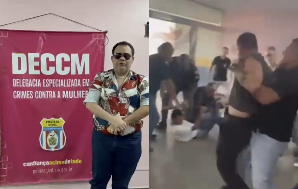 advogado robet lincoln gravando vídeo de retratação