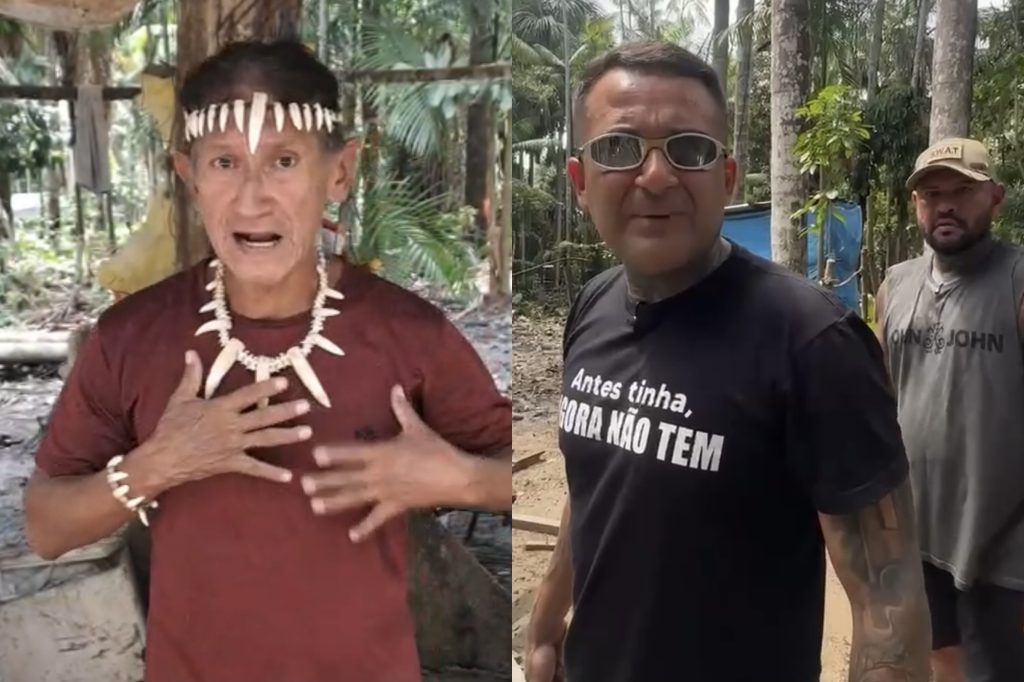Cacique Kanga Kambeba denuncia destruição de ocupação indígena em Manaus