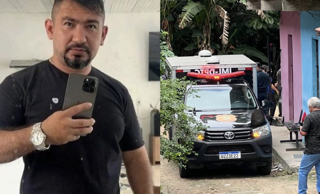 imagem do vídeo sobre o crime de empresário em manaus