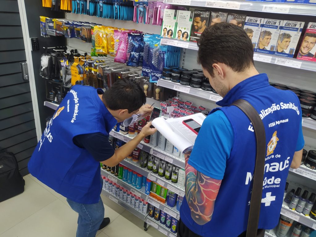 fiscalização de pomadas capilares em manaust