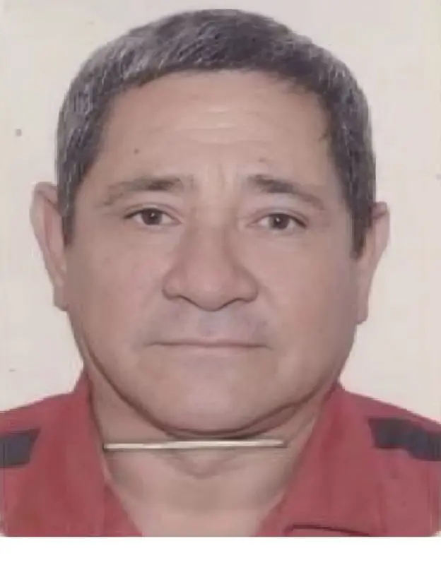 foto de edvilson de lima barba, idoso envolvido em acidente de trânsito