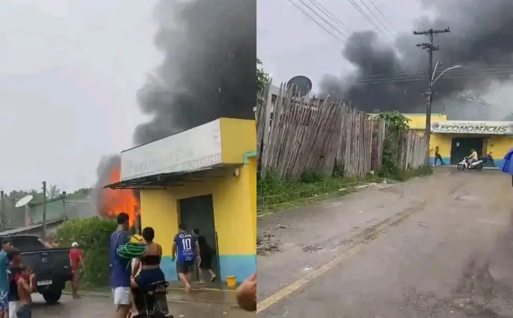 incêndio em casa no bairro donga michiles em maués