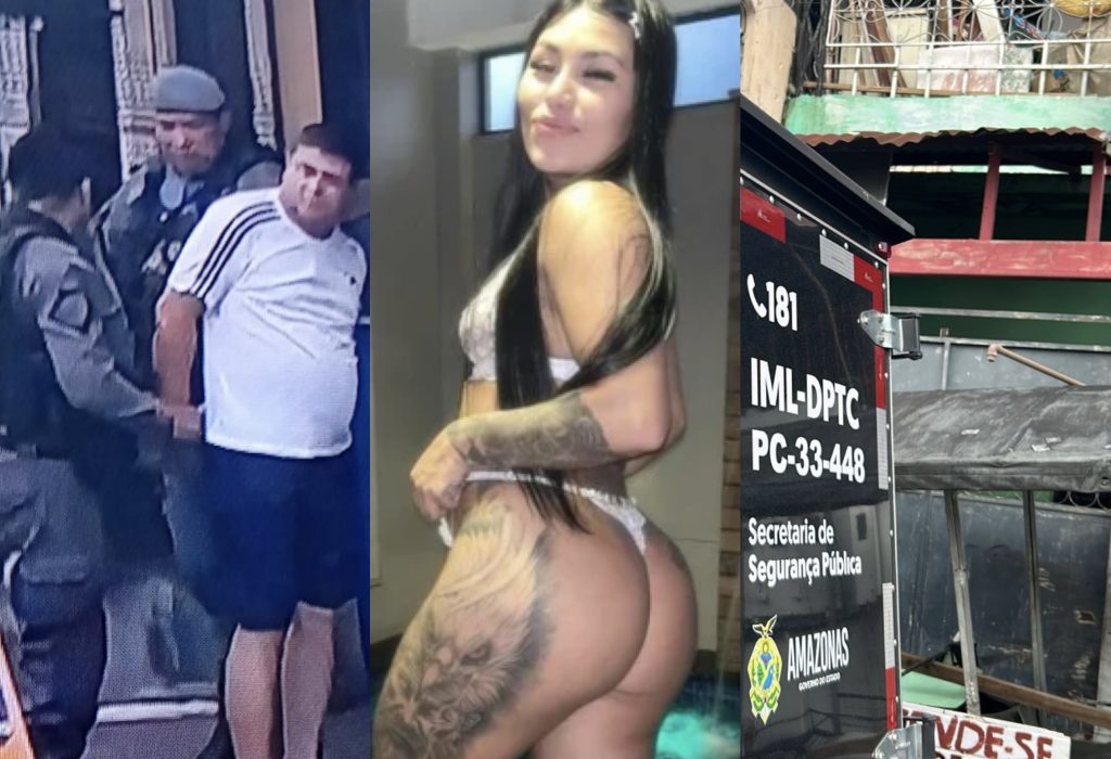 imagem do local do crime em manaus