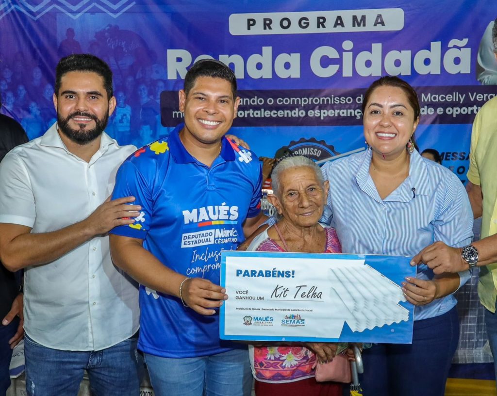 Deputado Mário César Filho durante anúncio de investimento em programa social