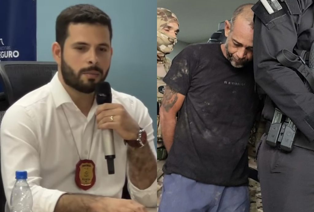 Delegado detalha prisão de Fernando Batista de Melo em Manaus