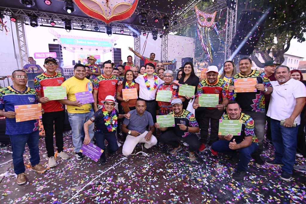 evento de lançamento do fomento ao carnaval em manaus