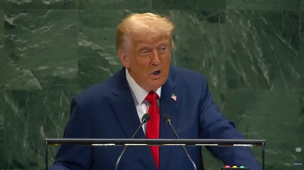 Logotipo da ONU representando a mediação diplomática entre países em conflito no oriente médio