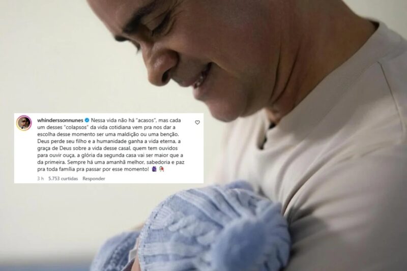 Whindersson Nunes prestando solidariedade ao casal David Almeida e Izabelle Fontenelle