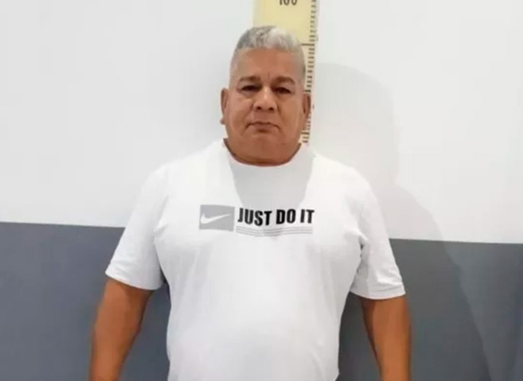Rubén Dario da Silva Villar durante audiência na Justiça Federal