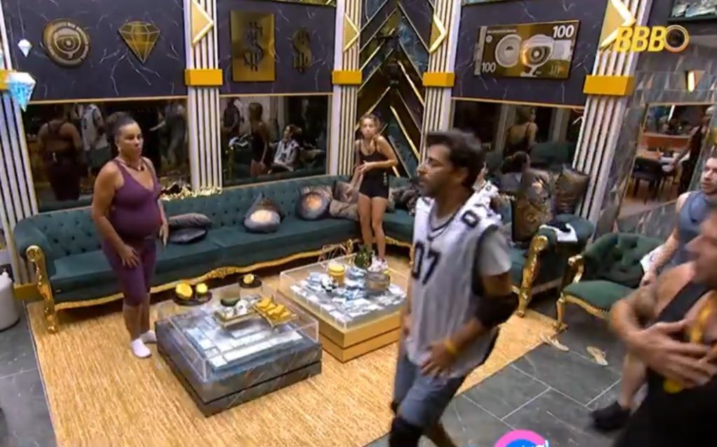 Alberto Cowboy durante incidente no BBB 26