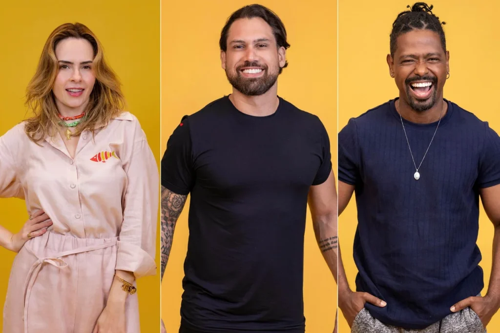 Terceiro paredão do Big Brother Brasil 26 com Ana Paula Renault, Brigido e Leandro
