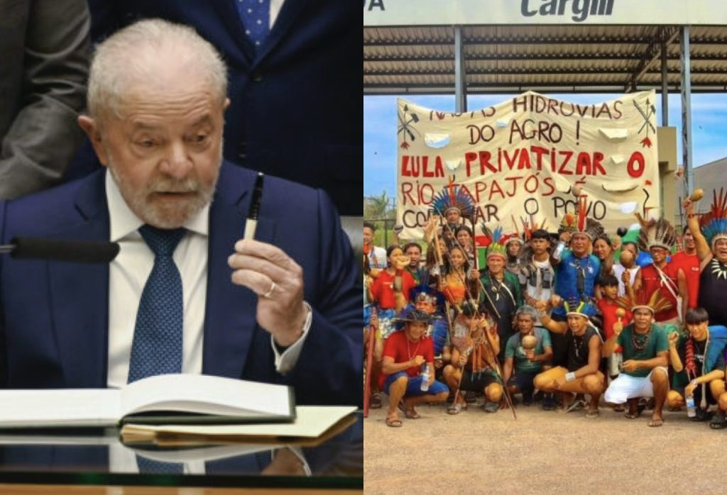 presidente lula em reunião sobre a revogação do decreto de desestatização das hidrovias da amazônia