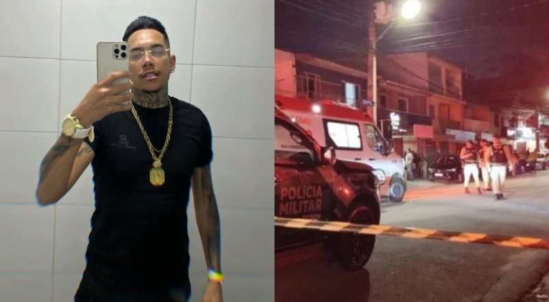 Barbearia em Curitiba onde ocorreu um crime violento