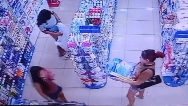 câmeras de segurança flagram trio furtando produtos em drogaria na zona leste de manaus