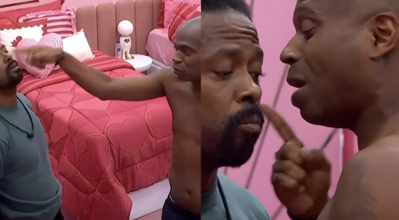 Edilson Capetinha discute com Leandro Boneco no BBB 26