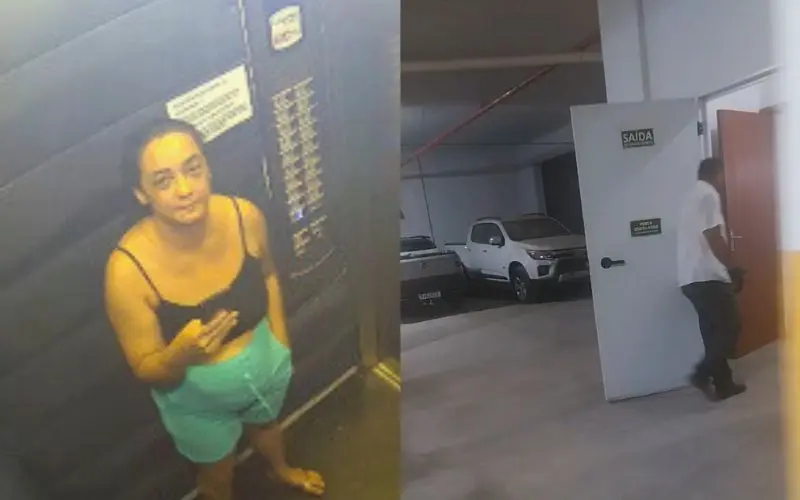 Imagens do celular mostram momento antes do ataque à corretora Daiane Alves Souza