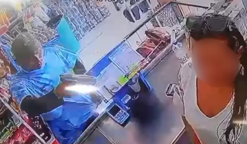 imagem da ação criminosa em tabatinga