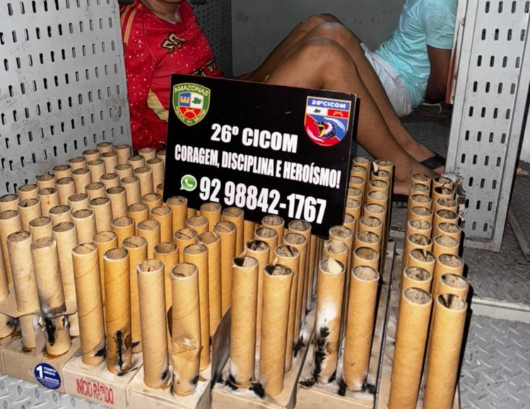 prisão durante operação da polícia civil em manaus
