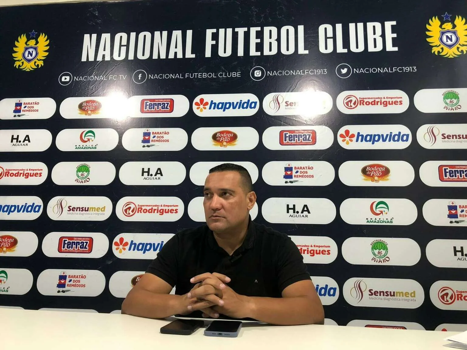 Fernando Gaúcho durante sua passagem pelo Amazonas FC