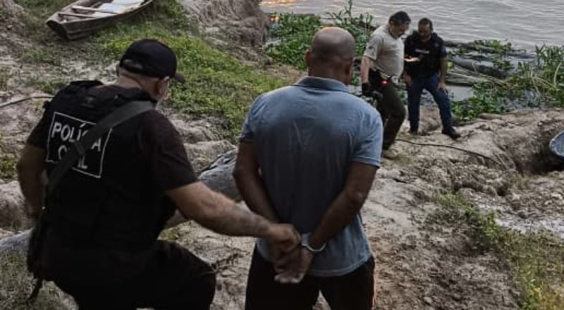 Foragido da Interpol é preso na zona rural de Iranduba após operação conjunta
