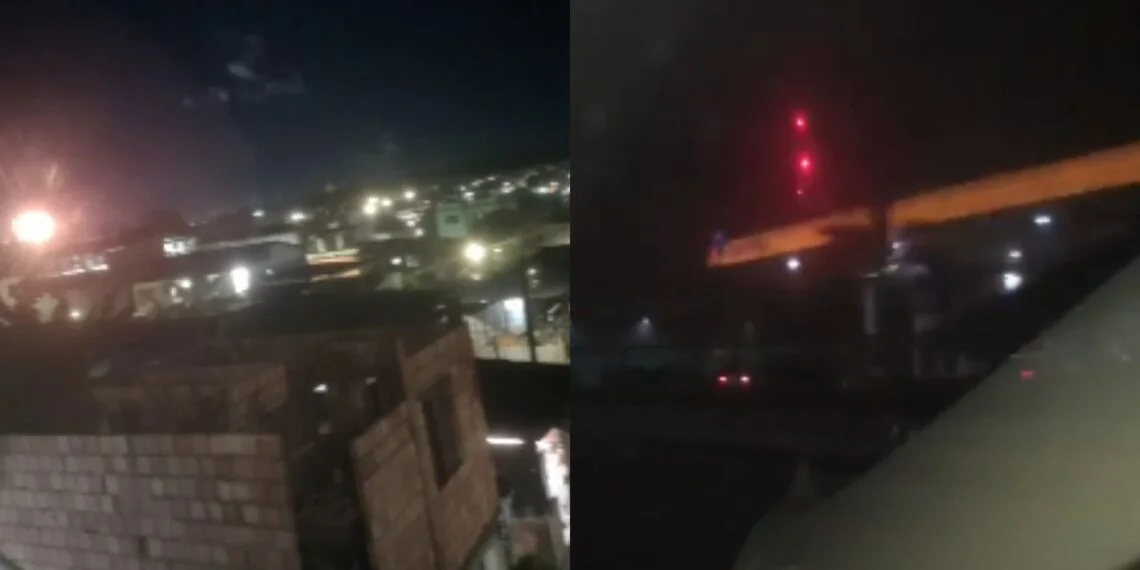 Foto da intervenção das forças de segurança em Manaus