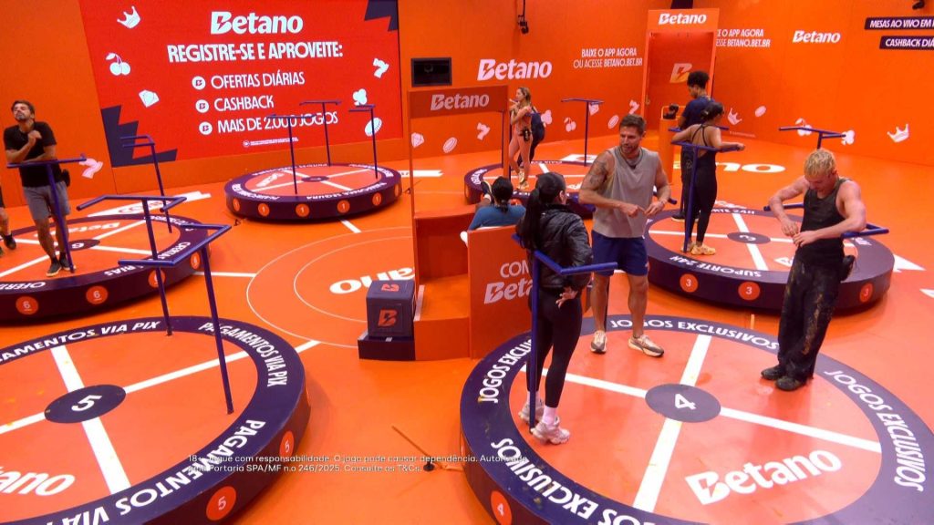 Imagens da prova do líder do BBB 26