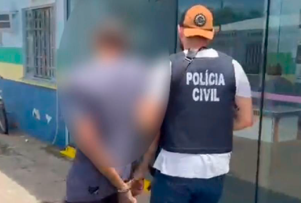 homem preso em canutama por extorsão