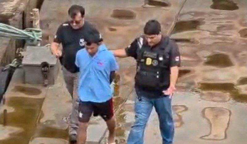 tripulante preso no porto de manaus