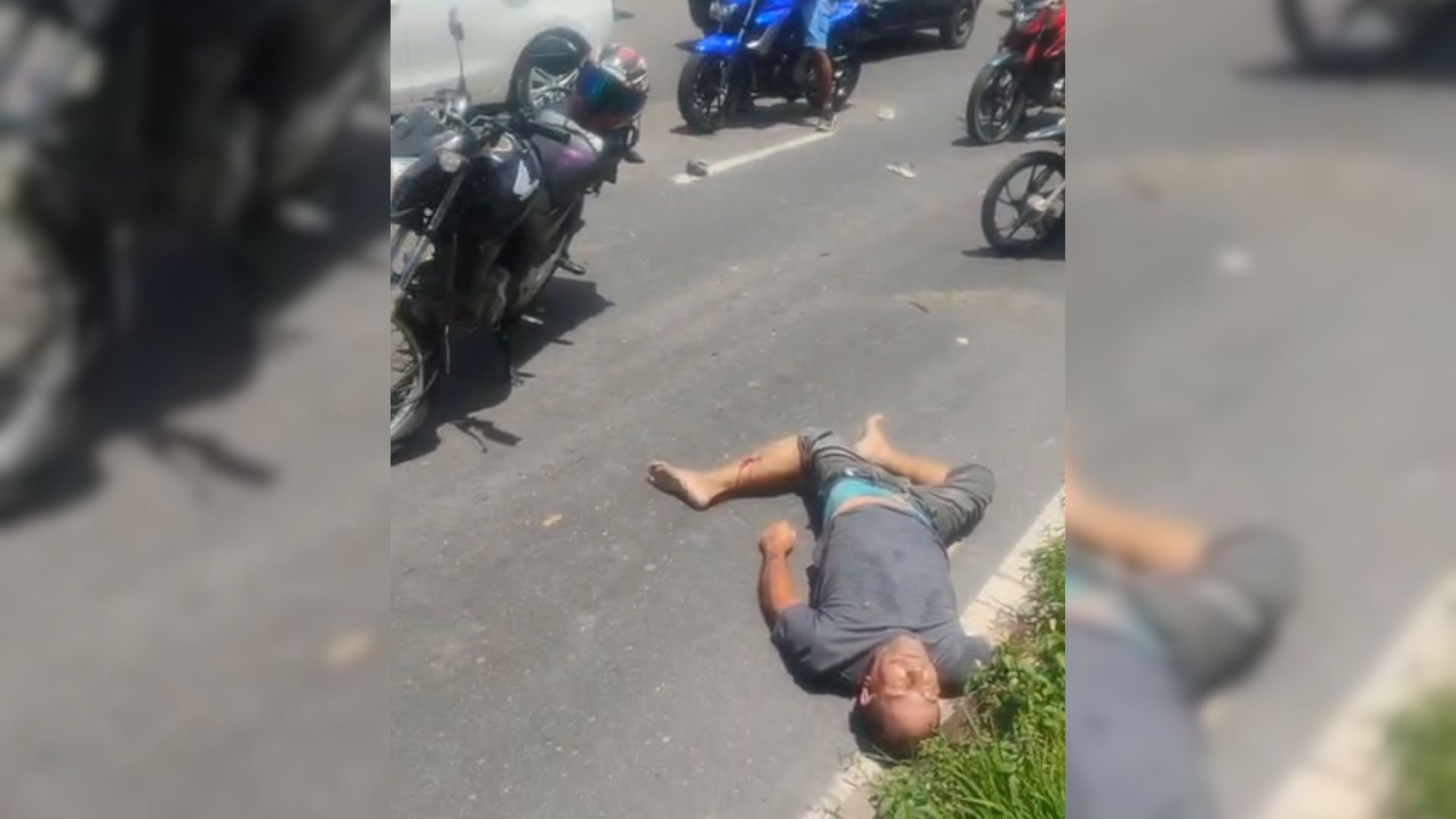 Homem se joga na frente de veículos durante acidente na zona norte de Manaus