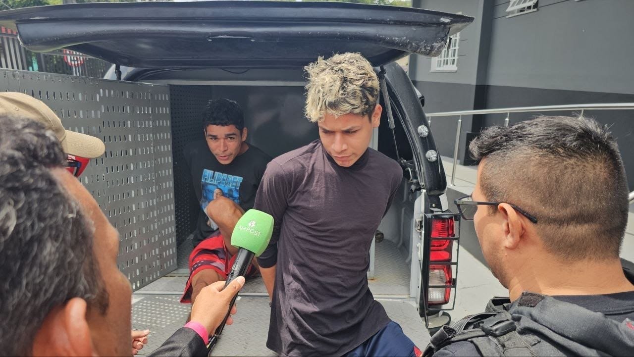 polícia militar do amazonas durante operação contra explosão de casa lotérica