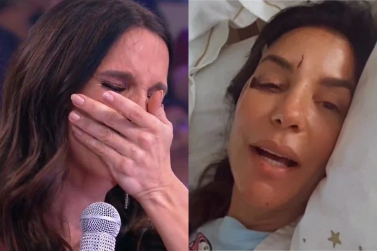 Cantora Ivete Sangalo em hospital após desmaio e internação em Salvador